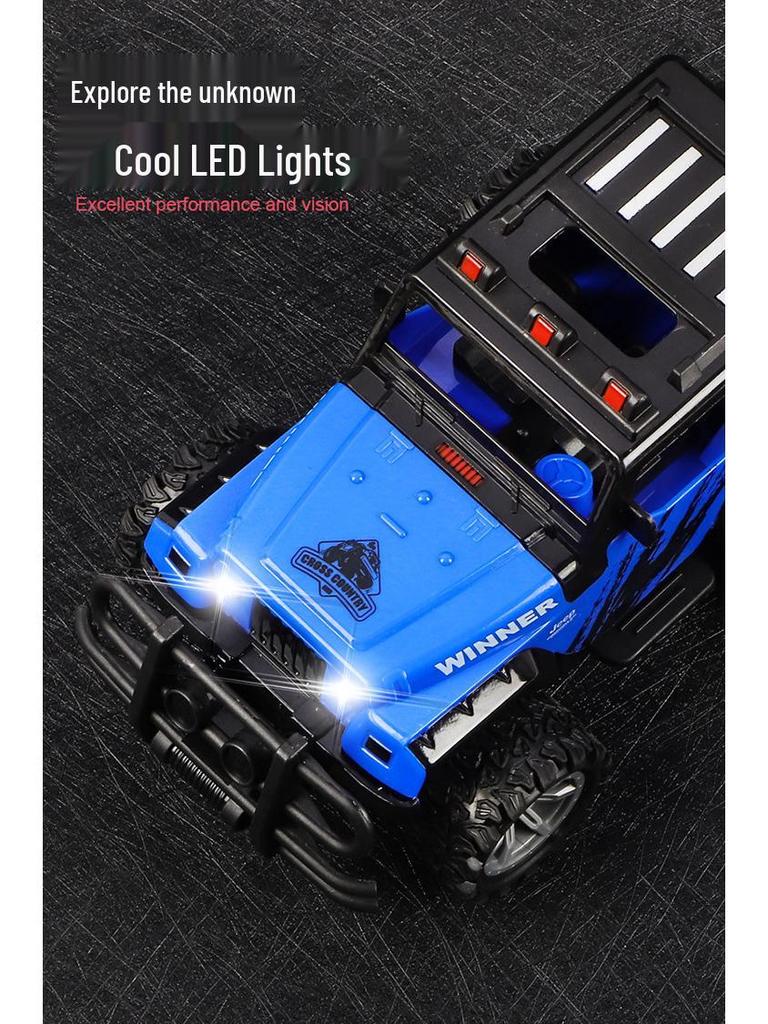Cross-Border Children's Remote Control Off-Road Electric Jeep Toy Car