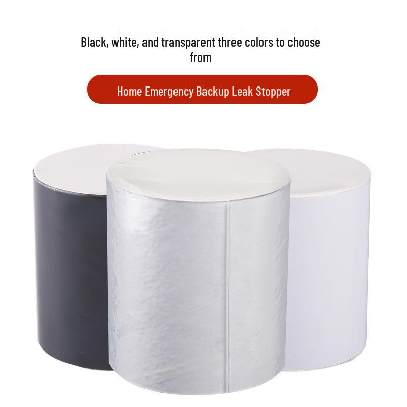 Black Waterproof Tape for Quick Pipe and Water Leak Repair
