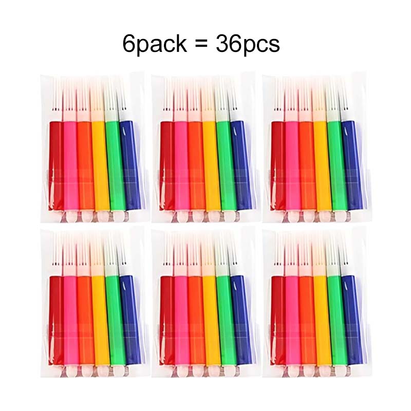 

6~30pack Mini Graffiti Watercolor Pen 8.5cm Painting Markers Drawing Colorful Mark Pen Highlighter Art Stationery Accessory TMZ
