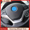 ABS Chrom Auto Lenkrad Abdeckung Zierleiste Dekoration Aufkleber für BMW 3er F30 F34 320 328 2013 2014 Styling
