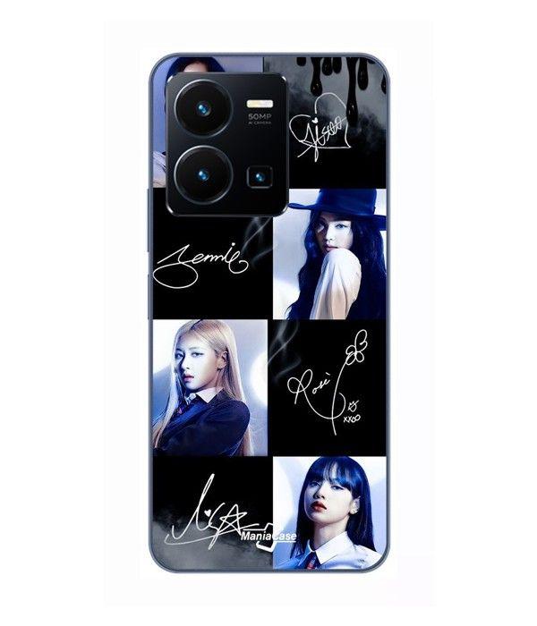 Case for Vivo Y35 4G Blackpink Signature Photo Maniacase