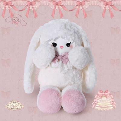 Neues niedliches Hasen Plüschtier Puppe Loli Puppe schlafend mit Hasenpuppe Wurfkissen Geburtstagsgeschenk