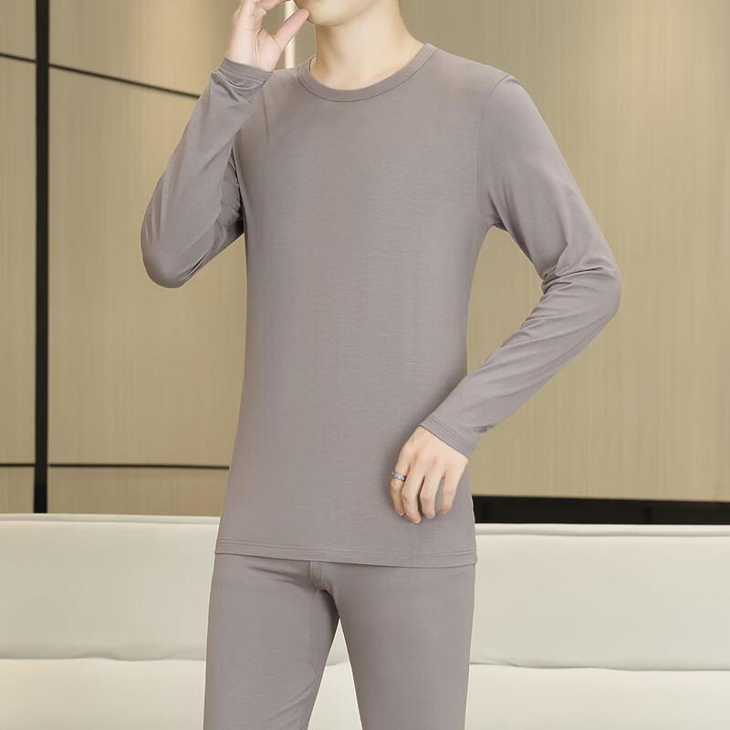 Yalu Men's Fleece-Lined Thermal Underwear Set