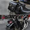 Retro Motorcycle Hanging Bag Harley Crown Prince Car Side Bag Box Motorcycle Side Bag Waterproof And Sunscreen Saddle Side Bag With Lock
