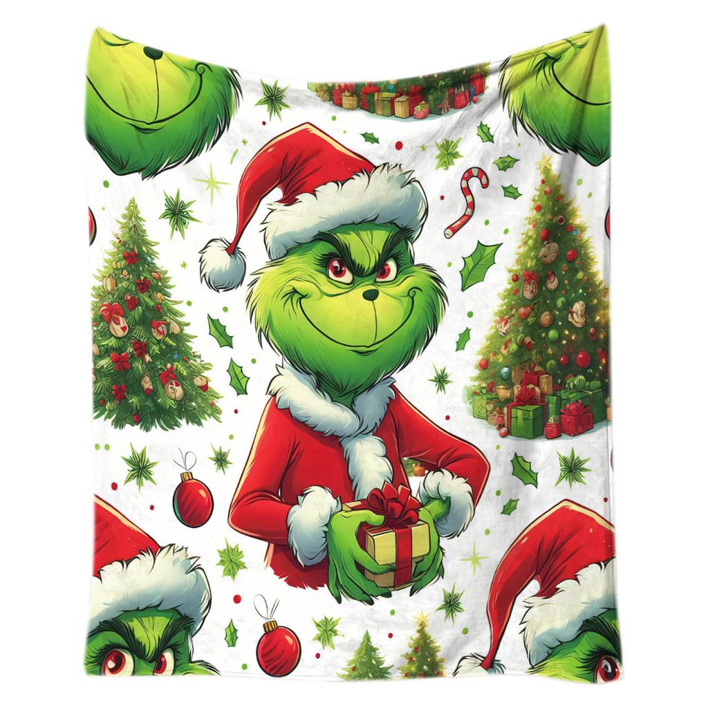 100*130cm Greentown Flannel Blanket