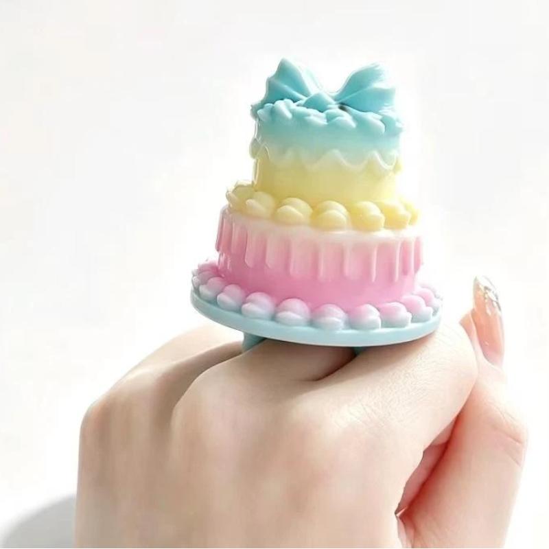Geburtstagskuchenring Mit Niedlichem Schleifendesign 3D-Kuchenring Für Geburtstagsparty Kreatives Geschenk