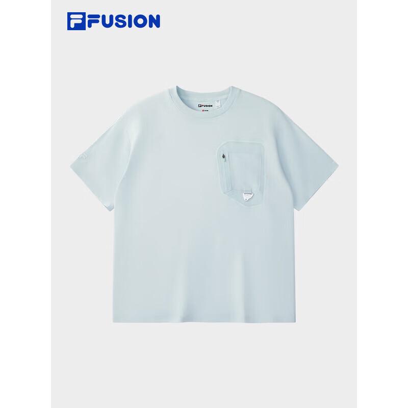 FILA FUSION Men's Casual Quick-Dry Knitted T-Shirt