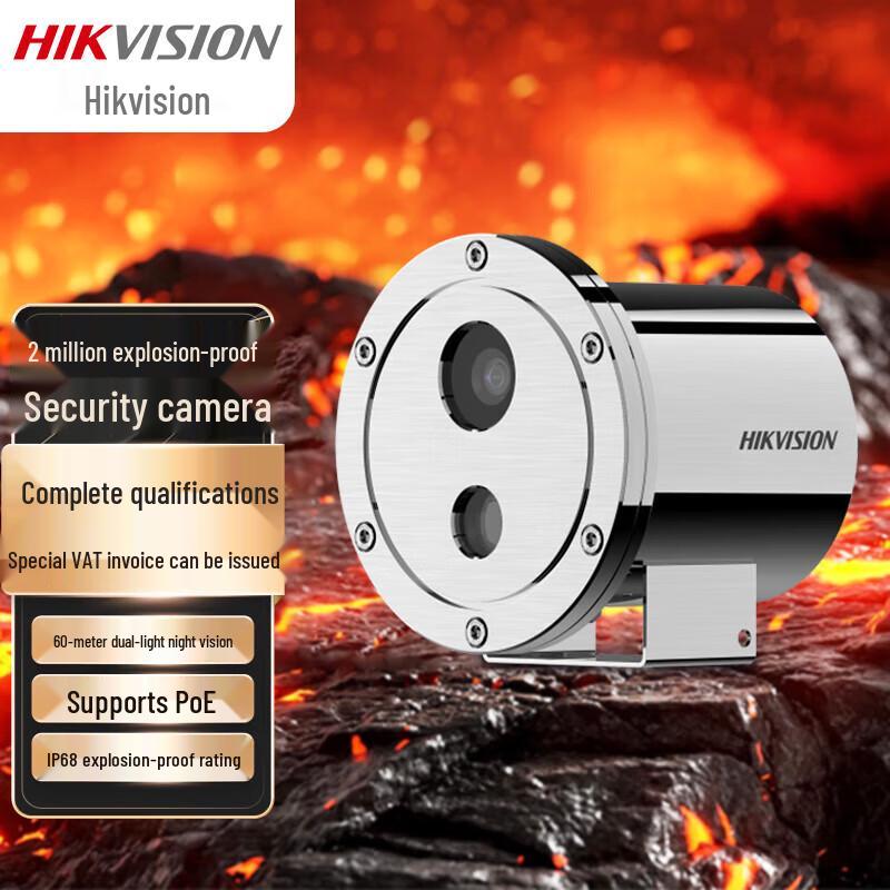 

Hikvision DS-2XE3220FWD-DX 2MP Explosion-Proof PoE Camera CN plug (adapter included)