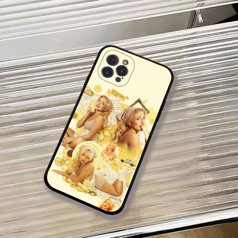 S-Sabrina C-Carpenter Singer Phone Case Silicone Soft For IPhone 17 16 15 14 13 12 11 X XR Plus Pro Max Plus