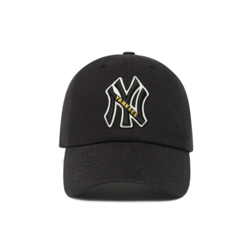 MLB Cotton Baseball Caps Unisex Fashion 3ACP0601N-50BKS