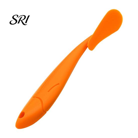 Tangerine Peeling Tool Fish-Shaped Orange Peeler 2-in-1 Citrus Fruit Opener for Oranges Fish-shaped Grapefruits Pomelos Essential Kitchen Mess-Free оранжевый