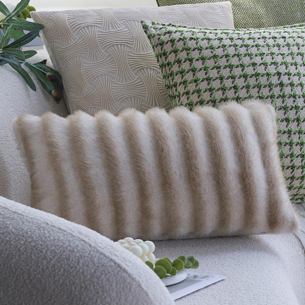 Nordische Grüne Kissenbezug Wohnzimmer Sofakissenbezug Tatami Bed and Breakfast Schlafzimmer Kissen Weiche Dekoration