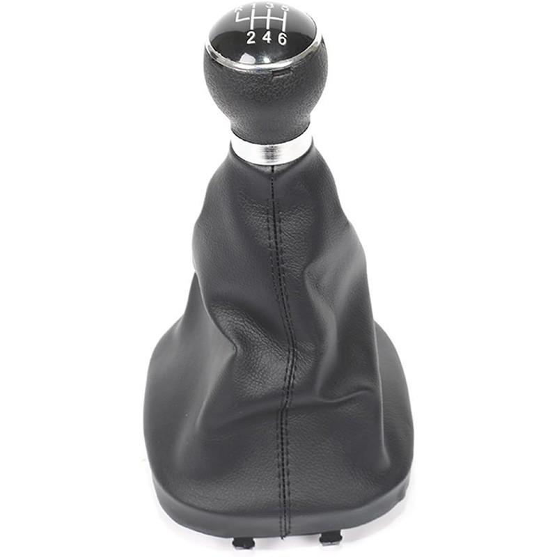 6 Speed Manual Car Styling Gear Shift Knob Lever Gaiter Boot Cover for VW Touran 2003-2015/Caddy III 03.2004-05.2015