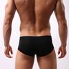 Mens Double Thong Cotton Boxers  Briefs Shorts Soft Bodybuilding Pouch Underpants
