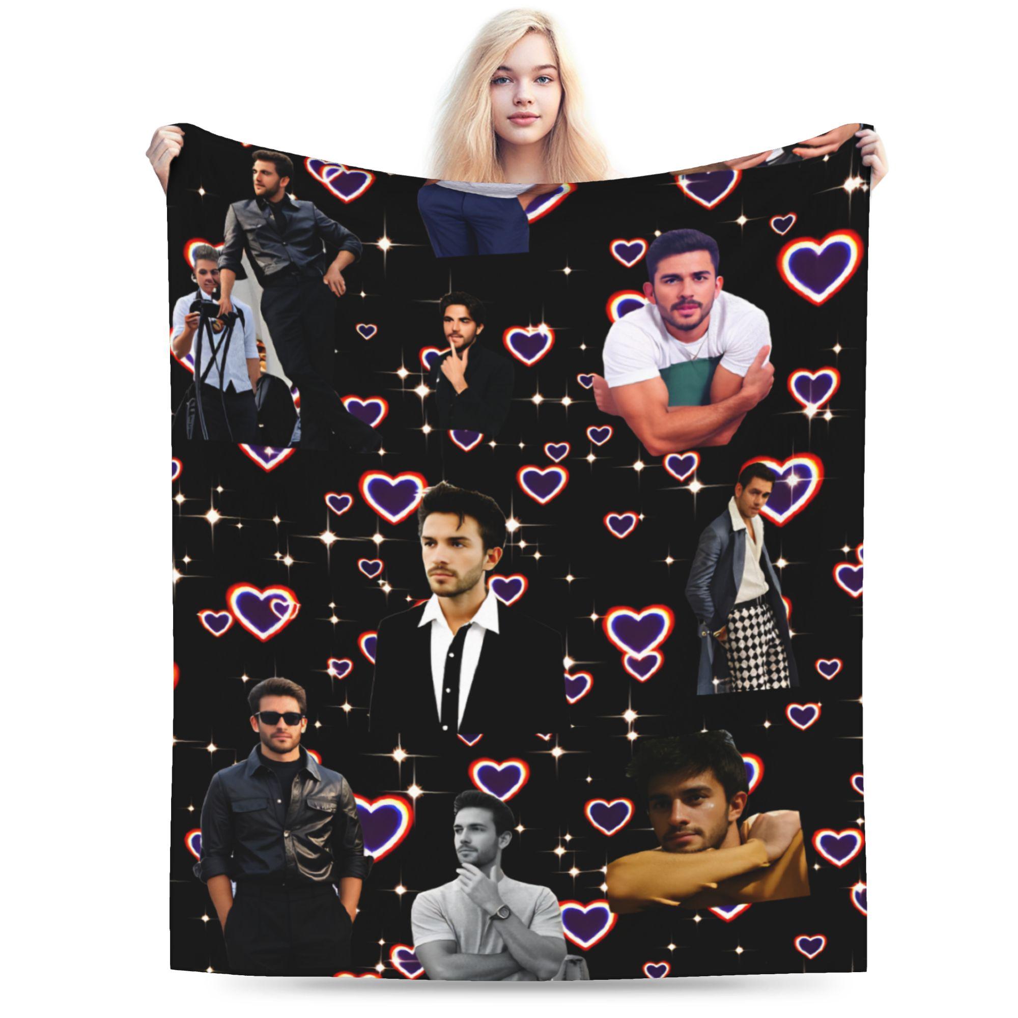 

Jonathan Bailey Blanket Warm Funny Plush Bedding Throws For Child Outdoor Flannel Bedspread Bed Cover 30x40in