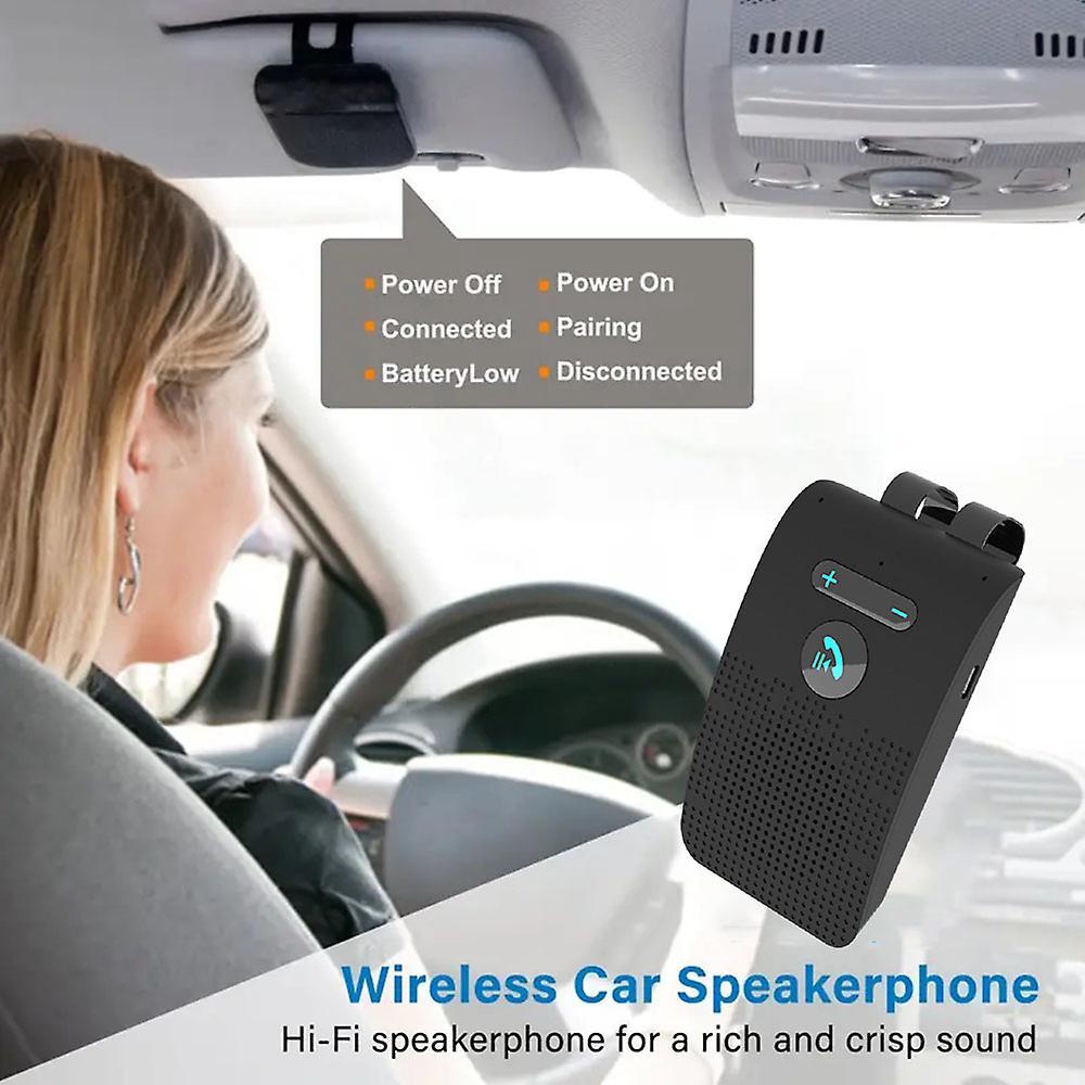 2W Auto Bluetooth-compatible Speaker Smart Noise Canceling Auto Speaker Automotive Interior