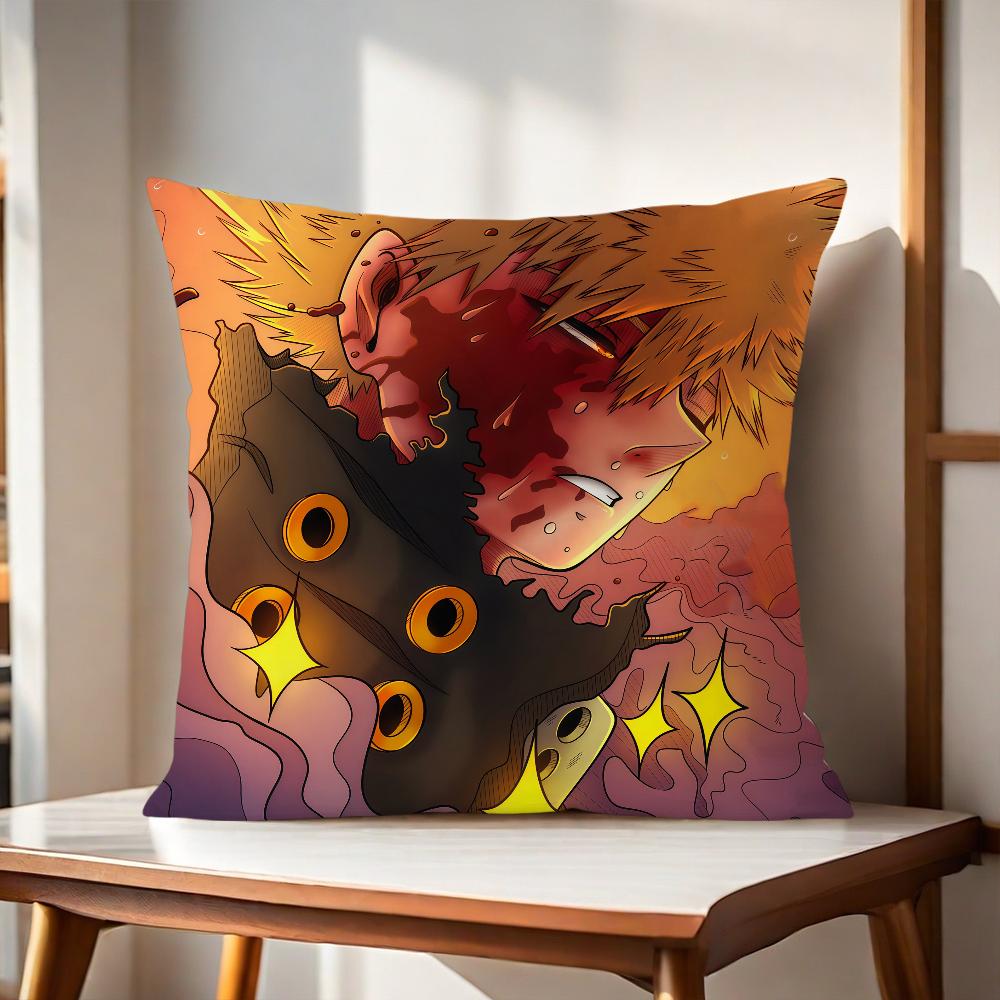Katsuki Bakugo My Hero Kissenbezug Für Kissen Sofa Druck Dekoration Zimmer Haus Büro Café Auto Nordische Schlichtheit