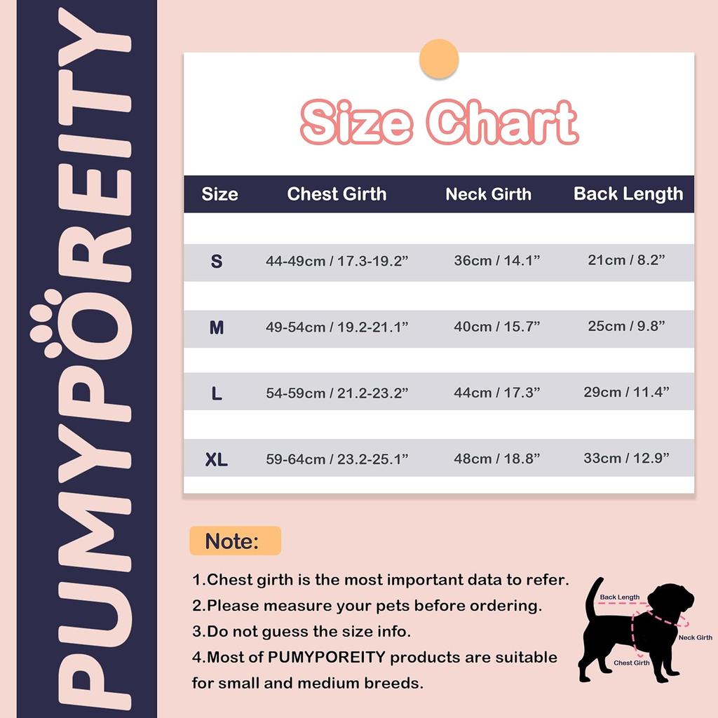 PUMYPOREITY Dog Diapers, Escape Proof Dog Diapers, French Bulldog Diapers, Dog Period Diapers Female, Male Dog Diapers Reusable, Washable Doggie