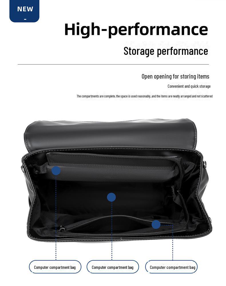 Men's Casual High-Capacity Backpack - College Style Laptop Bag for Men and Women