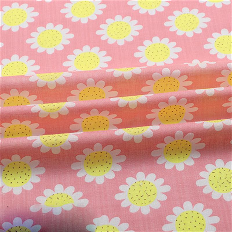 Summer Thin Cotton Cotton Dress Cheongsam Anti Mosquito Pants Fabric DIY Skirt Summer Skirts Cloth Printing Artificial