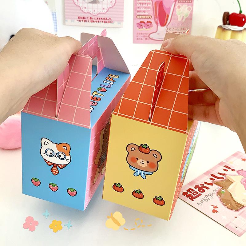 Qixi Festival Cartoon Candy Box: Birthday Gift, Snacks, Party Favor, Wedding Bag for Kindergarten Kids