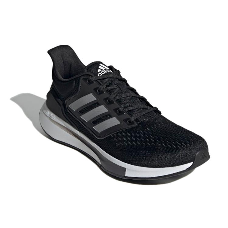 New Adidas EQ21 Run 'Black Iron Metallic' H00512