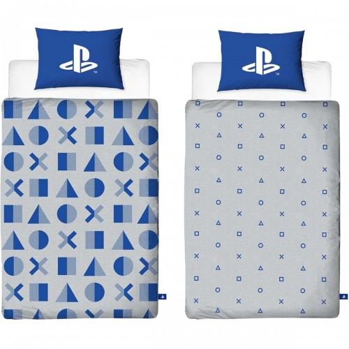Playstation Controller Buttons Reversible Duvet Set