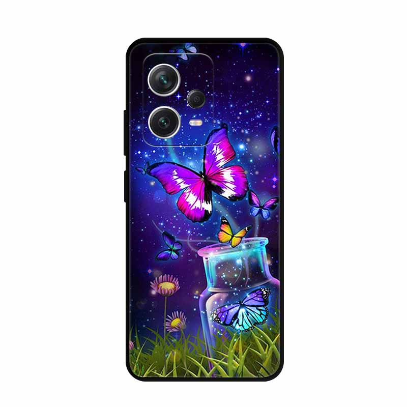 For Xiaomi Poco X5 5G Case Fashion Cool Soft TPU Phone Cover For Xiaomi Poco X5 Pro Funda POCOX5 X 5 X5Pro 2023 Shockproof Bags