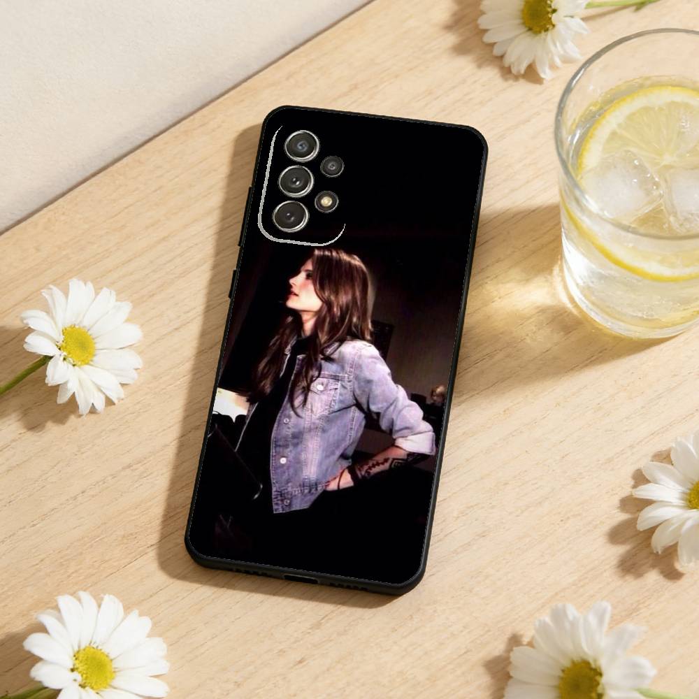 

Detective Chic Look S-Stana Katic Phone Case For Samsung S25,S24,S21,S22,S23,S30,Ultra,S20,Plus,Others Soft Black Cover Samsung S23plus5G