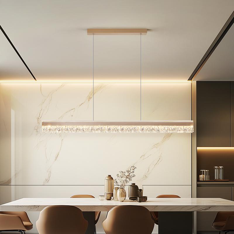 Italian Minimalist Chandelier for Living Room or Restaurant - Modern Luxury Lighting Fixture