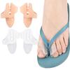 1 Pair Toe Spacers Bunions Corrector Toe Separators for Women and Men Big Toe Straightener Foot Toe Spreader