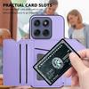 For Motorola Edge 60 5G/Motorola Edge 60s 5G/Motorola Edge 60 Fusion 5G Case Card Holder Kickstand Skin-Touch Phone Cover with Wrist Strap