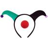 Clown Headband and Nose Set Funny Costume Accessories Performances Cosplay Headwear For Halloween And Party Fun
