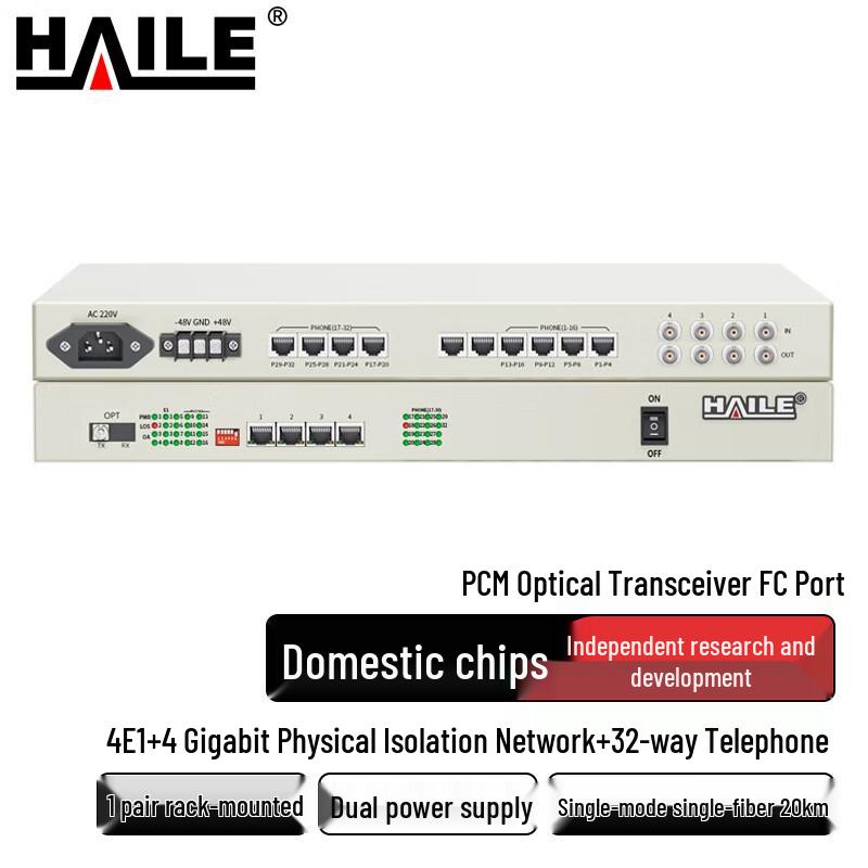 HAILE Multi-Service PCM Optical Transceiver