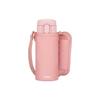 Thermos Water Bottle, Vacuum Insulated Straw Bottle, 410ml, Pink Beige, For Children, Going To Kindergarten and School, Cold Storage Only FJV-400F
