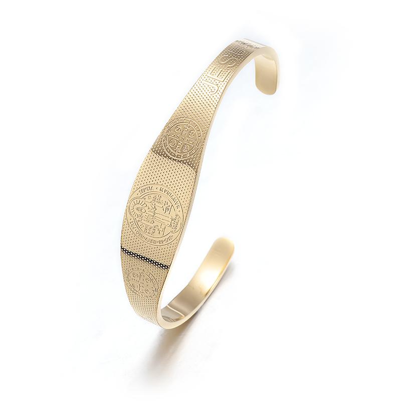 Modeontwerp Roestvrij Staal Gebogen Tafelgerei Vork Open Armband Mannen en Vrouwen Persoonlijkheid Bedel Hip Hop Casual Sieraden Cadeau