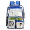 SchoolbagPVC backpack female class big schoolbag transparent design backpack wholesale pvc transparent travel backpack male
