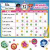 Behavior Chart for Kids At Home - Pad with 26 Reward Chart for Kids 2100+ Stickers - Transform Daily Responsibilities Into Positive Habits, Empower
