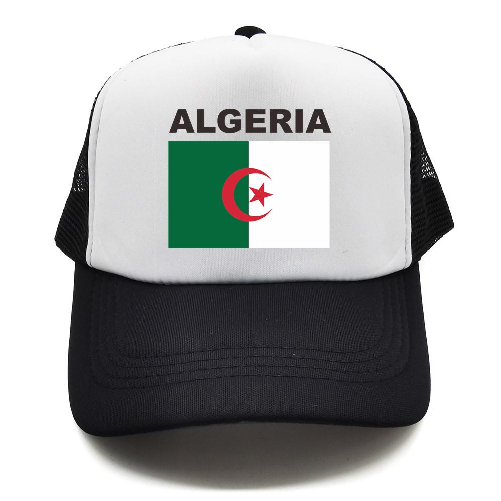 Cool Algeria Trucker Șapcă unisex Algeria Flag Pălărie Șapcă de baseball Șapci unisex plasă plasă