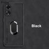 For Xiaomi 14T Pro Sheepskin Leather Magnetic Ring Stand Case For Mi 15 Ultra 13T Soft Silicon Lens Protection Shockproof Cover