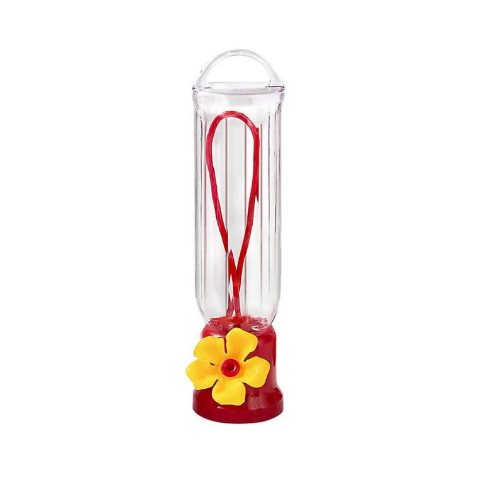 

Transparent Hanging Bird Feeders Plastic Hummingbird Feeders Portable Garden прозрачный