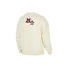 Nike Sweatshirt Embroidered Logo Round Neck Loose Casual Fleece Long Sleeve Kids Tops Coconut-Milk FV8449-113