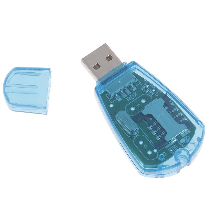 Usb Sim Card Reader Copy/Cloner Kit Sim Card Reader Gsm Cdma Sms Backup + Cd