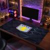 Aston Villa Fußball-Thema Muster Mauspads, Fußball-Logo Design XXL Gaming Schreibtischmatte Rutschfeste Computer-Mauspad