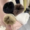 Herbst- und Winter-Halbrollkragenpullover Damen verdickt integriertes Fleece warmes Innenoberteil einfaches einfarbiges gestricktes Unterhemd