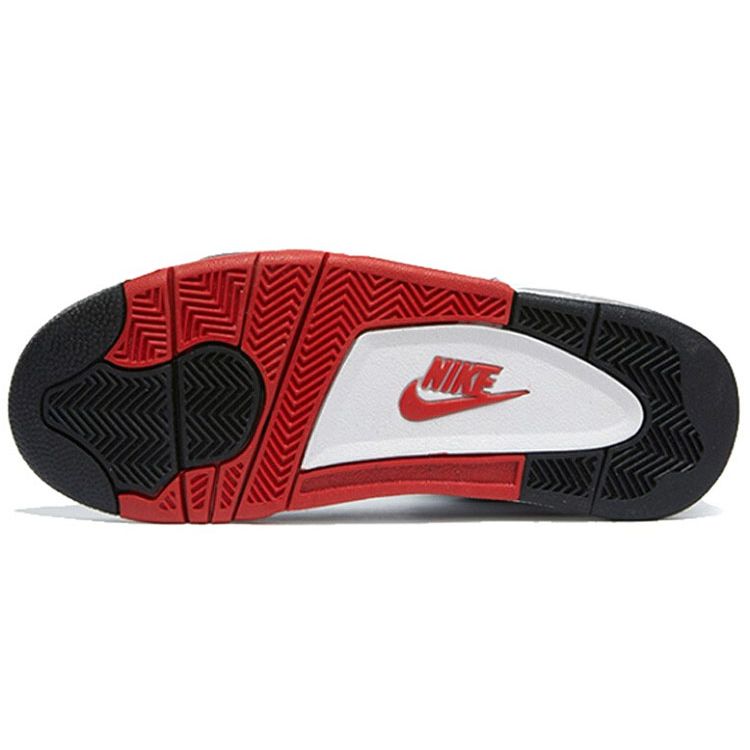 Nike Air Flight 89 Weiß Schwarz Unisex-Sneakers Hellrauchgrau DB5918-100