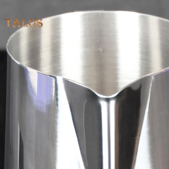 Latte Art Cup, Temperatursensor, verformungssicher, praktisch, langlebig, robust, ergonomisch, Latte Art Cup für die Bar