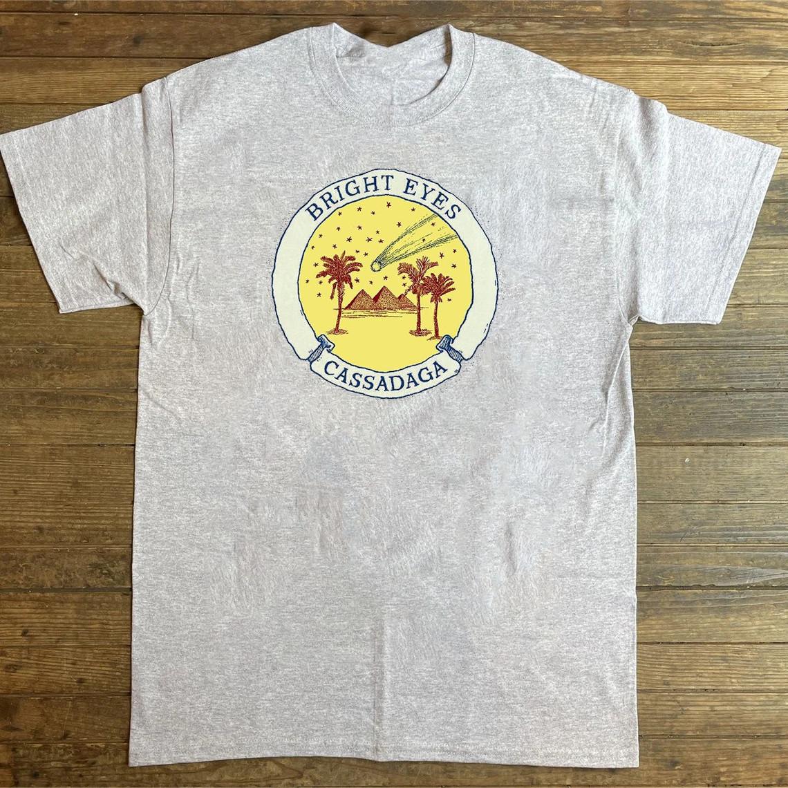 BRIGHT EYES Cassadaga Album Gift For Fan All Size S to 5XL Gray T shirt XL