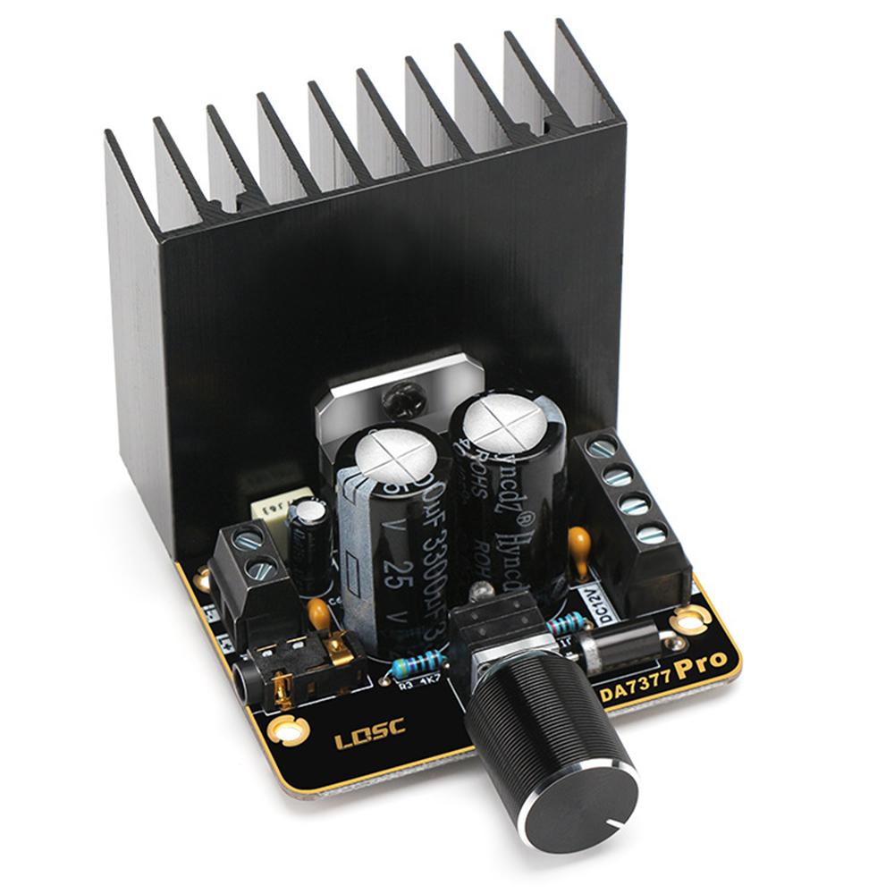 TDA7377 DC 12-18V Audio Amplifier Module 35W*2 Dual Channel Stereo Power Aamplifier Board Connected To 4-8 ohm Speakers