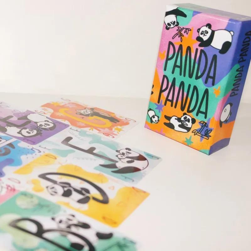 PANDA  Board Game 2-4 Players Family Party Funny Table Game Friends Entertainment Strategy Cards